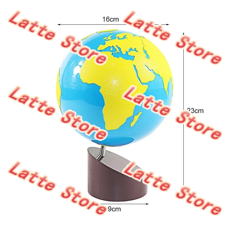 Kids Toys Learning - ลูกโลกมอนเตสซอรี่ แสดงทวีปต่างๆ พร้อมรหัสสี ของเล่นเสริมพัฒนาการสำหรับเด็กอายุ 3 ปีขึ้นไป