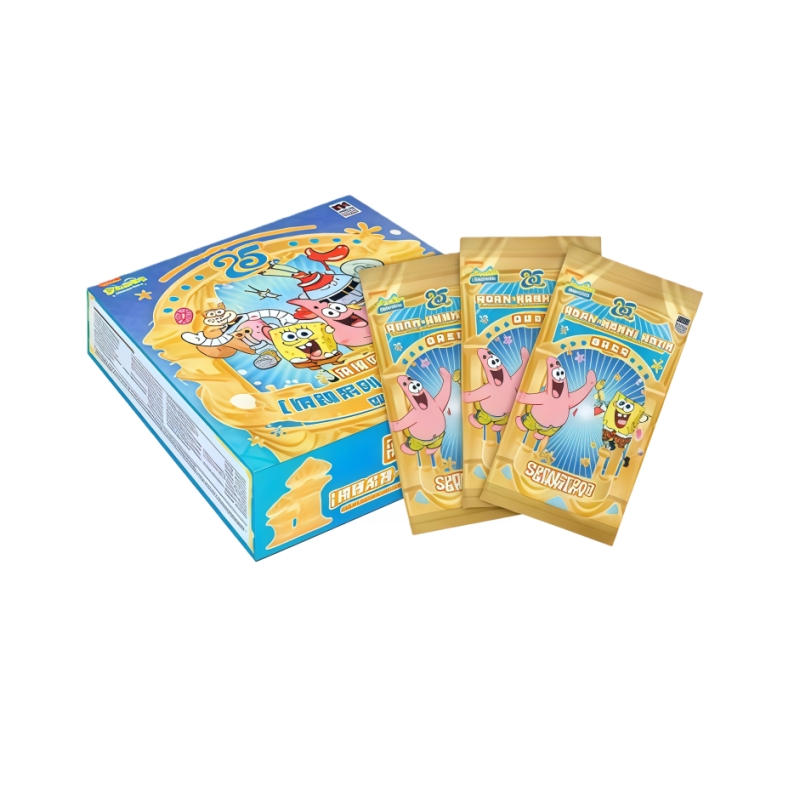 Kids Toys Bd - การ์ดฉลองครบรอบ 25 ปีของสพันจ์บ็อบจาก KAYOU ของแท้ การ์ดสะสมตัวละครอนิเมะแบบมันเงา