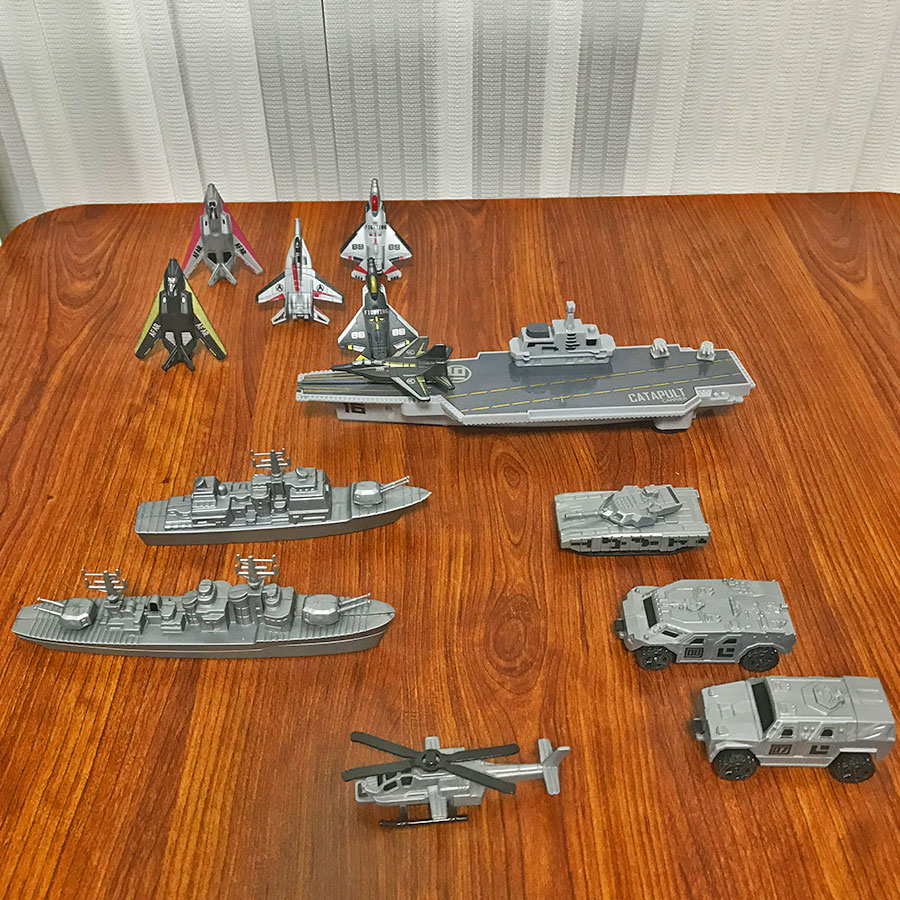 Kids Toys Supplier - ยานพาหนะหุ้มเกราะ หน่วยถัง เฮลิคอปเตอร์ เรือบรรทุกเครื่องบิน กลุ่มรบ เรือลาดตระเวน