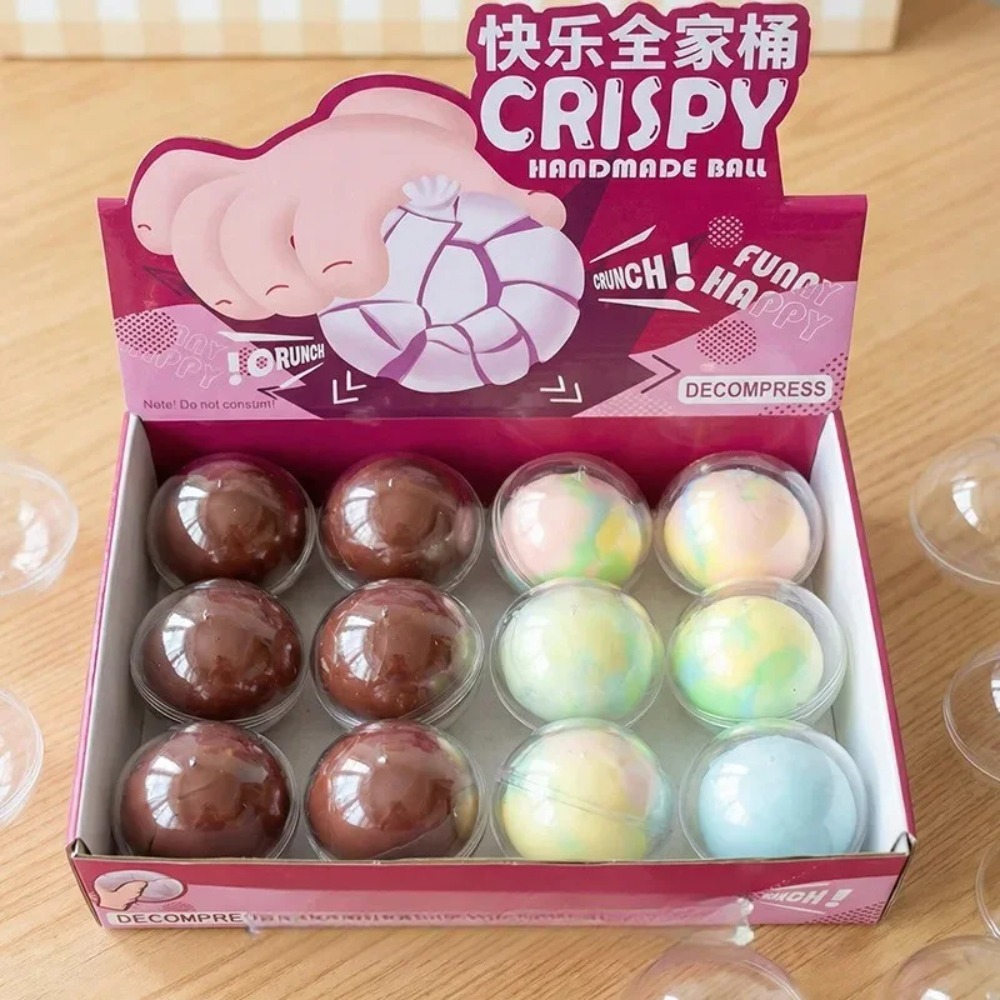 Kids Quiet Toys - ลูกบอลบีบคลายเครียดแบบหนืดๆ เด้งคืนรูปช้า ของเล่นบีบผิวสัมผัสเนียนนุ่ม สำหรับเด็กและผู้ใหญ่ ของเล่นเสริมพัฒนาการทางประสาทสัมผัส ช่วยผ่อนคลายความเครียด
