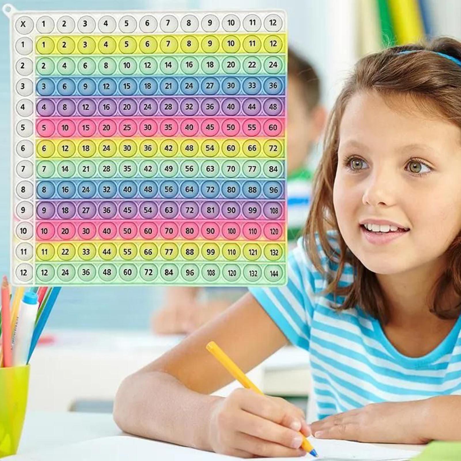 กระดานกดตัวเลขฝึกคูณ ฝึกสูตรคณ - Kids Toys Learning บทวิจารณ์และราคา