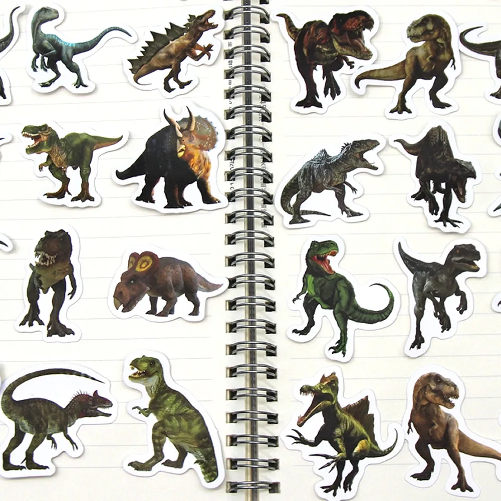 สติกเกอร์ไดโนเสาร์ตลก10/50/100 - Kids Toys 10 Year Old บทวิจารณ์และราคา