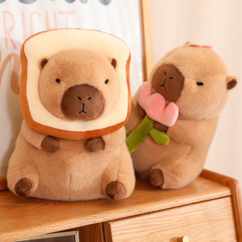 Lotus leaf Capybara Plush ของเ - Unicorn Stuffed Toy บทวิจารณ์และราคา
