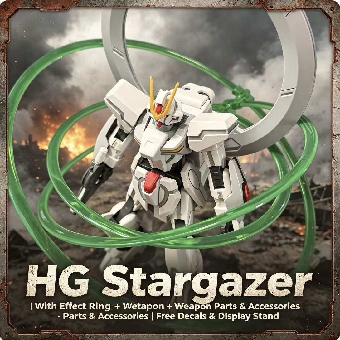 47 HG สตาร์เกเซอร์ เมชาพร้อมวง - Bandai Model Gundam Hg บทวิจารณ์และราคา