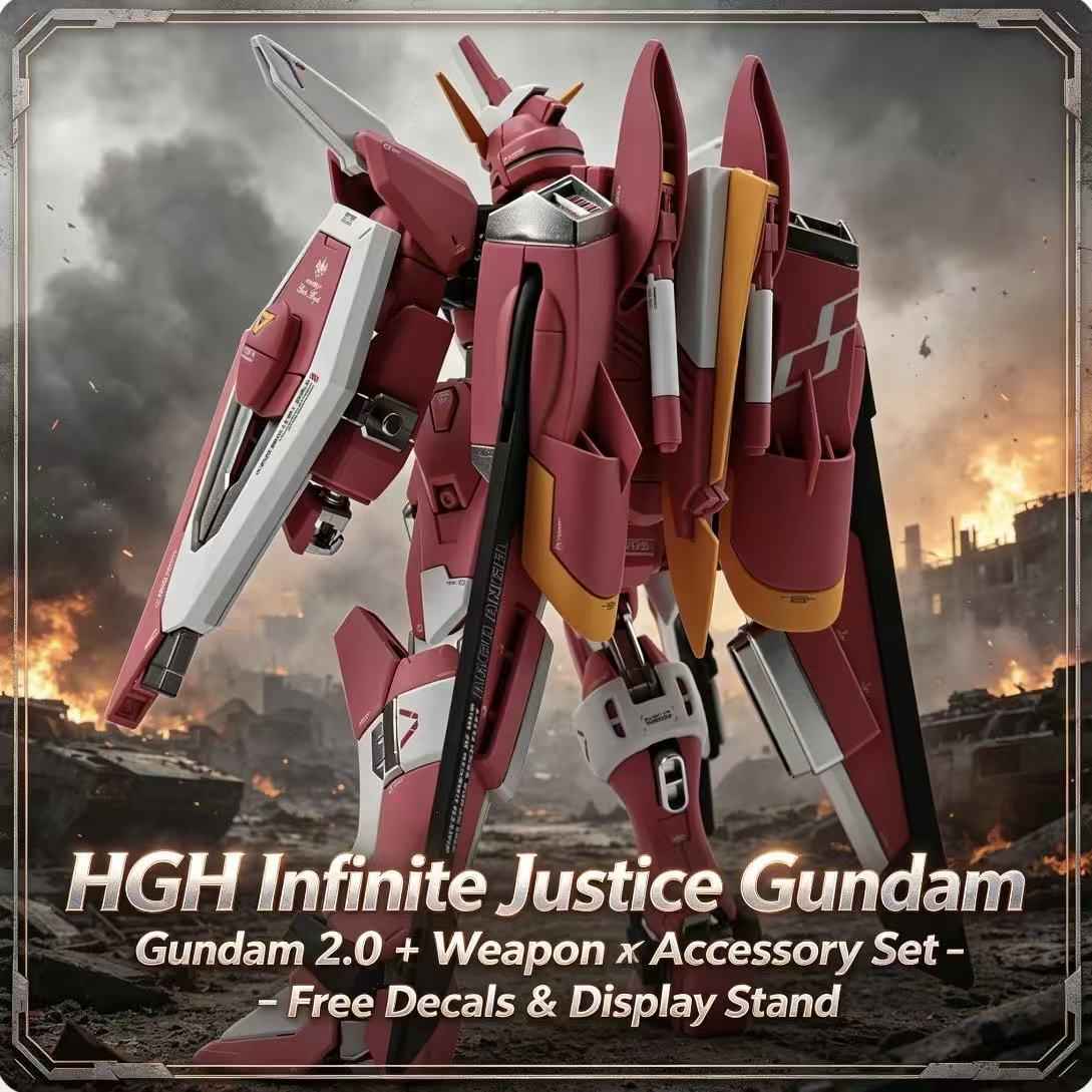 231 HG 1/144 Infinite Justice  - Bandai Model Gundam Hg บทวิจารณ์และราคา