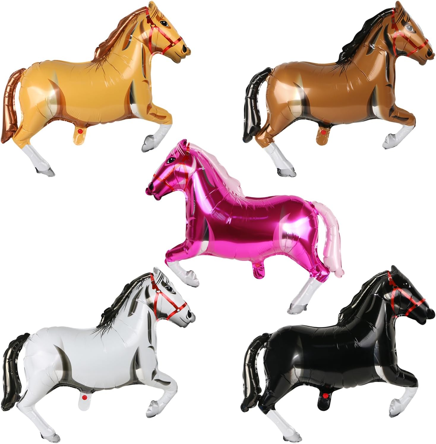 ลูกโป่งฟอยล์รูปม้า ธีมคาวบอยตะ - Kids Toys Horse บทวิจารณ์และราคา