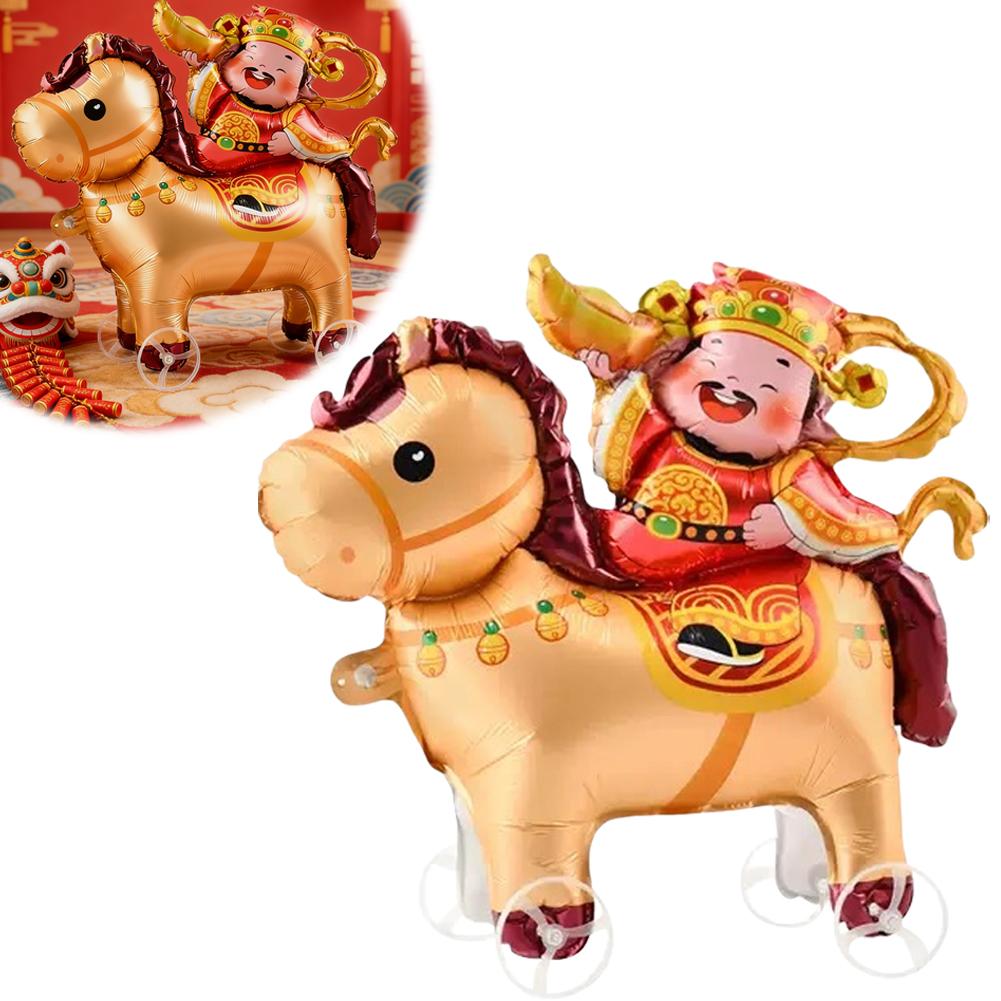 ธีมการ์ตูนสัตว์ 3D บอลลูนธีมม้ - Kids Toys Horse บทวิจารณ์และราคา