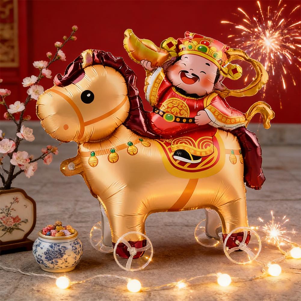 ธีมการ์ตูนสัตว์ 3D บอลลูนธีมม้ - Kids Toys Horse บทวิจารณ์และราคา