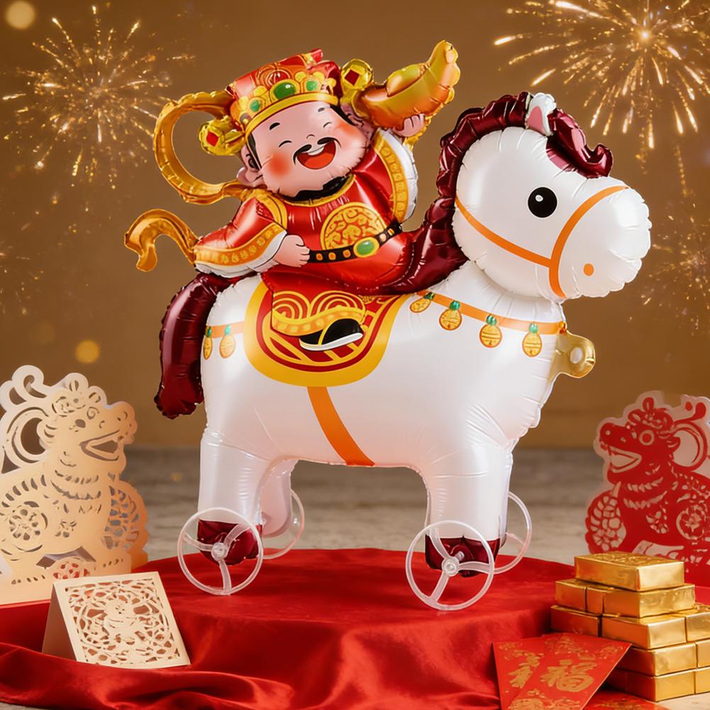 ธีมการ์ตูนสัตว์ 3D บอลลูนธีมม้ - Kids Toys Horse บทวิจารณ์และราคา