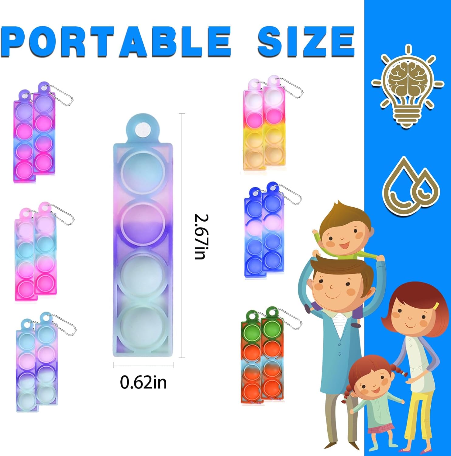 พวงกุญแจมินิป๊อป 10/20/30/80/1 - Kids Toys 10 Year Old บทวิจารณ์และราคา
