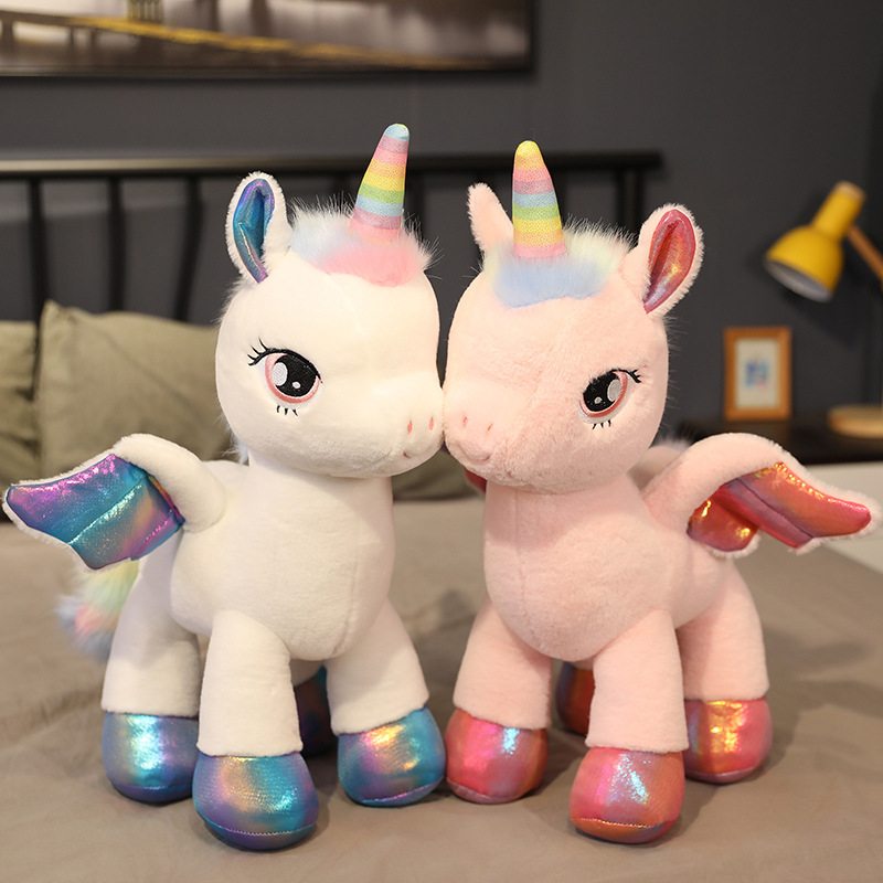 Rainbow Pegasus Unicorn Plush  - Unicorn Stuffed Toy บทวิจารณ์และราคา