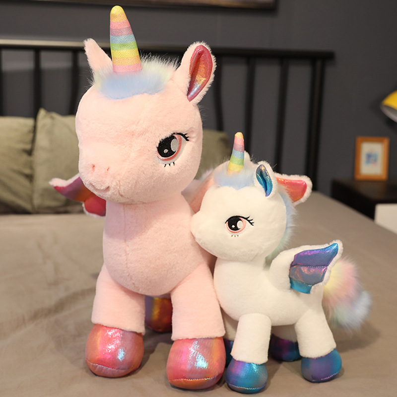 Rainbow Pegasus Unicorn Plush  - Unicorn Stuffed Toy บทวิจารณ์และราคา