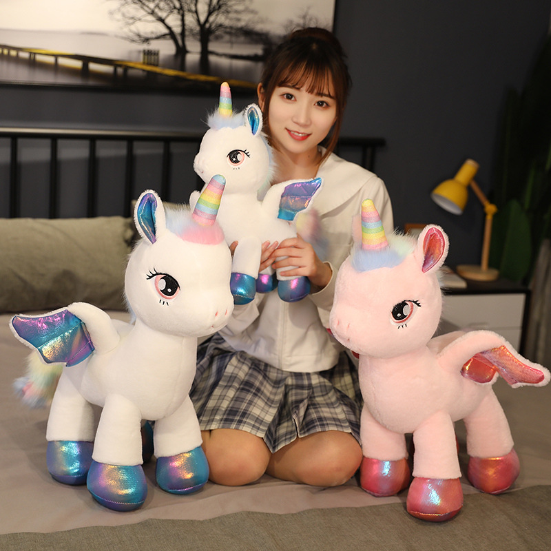 Rainbow Pegasus Unicorn Plush  - Unicorn Stuffed Toy บทวิจารณ์และราคา