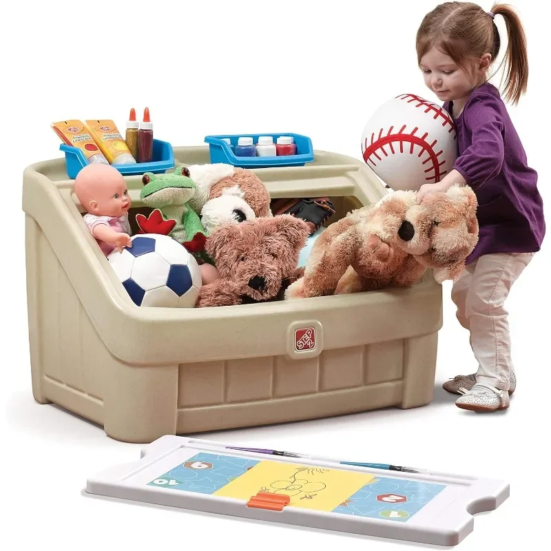 กล่องของเล่นเฟอร์นิเจอร์ 2-in- - Kids Art Easel บทวิจารณ์และราคา