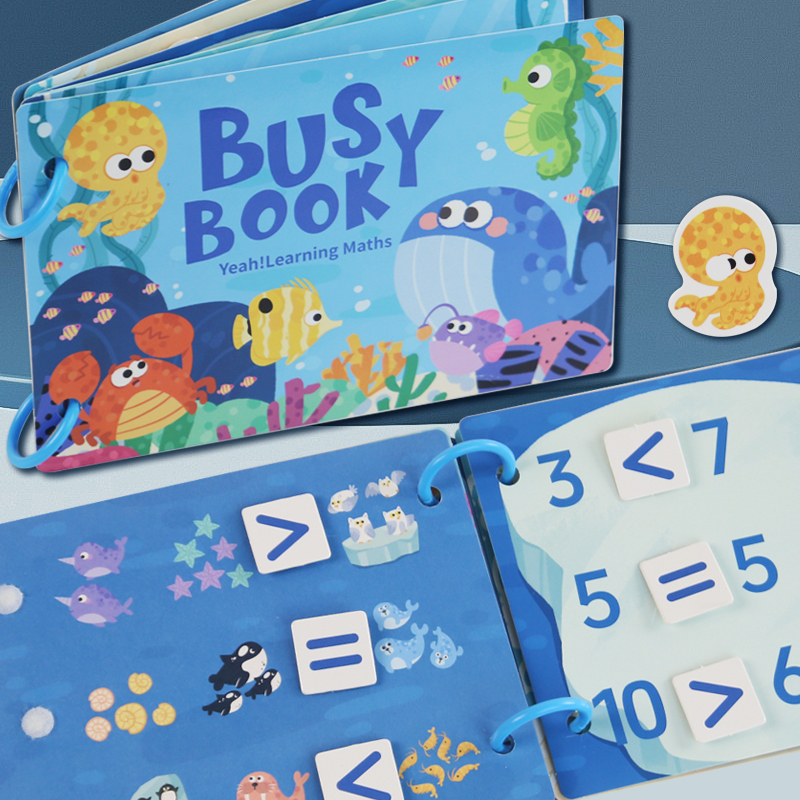 หนังสือกิจกรรมมอนเตสซอรี่สำหรั - Kids Quiet Toys บทวิจารณ์และราคา