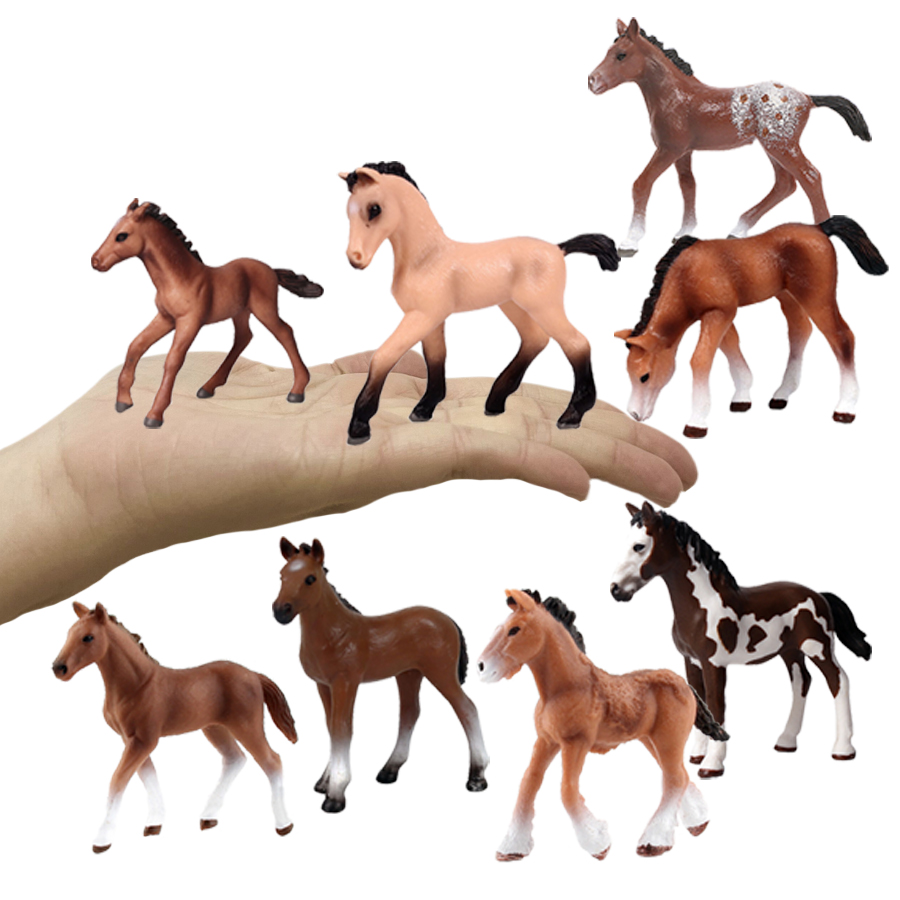 รูปปั้นม้า ของเล่นรูปสัตว์ในฟา - Kids Toys Horse บทวิจารณ์และราคา