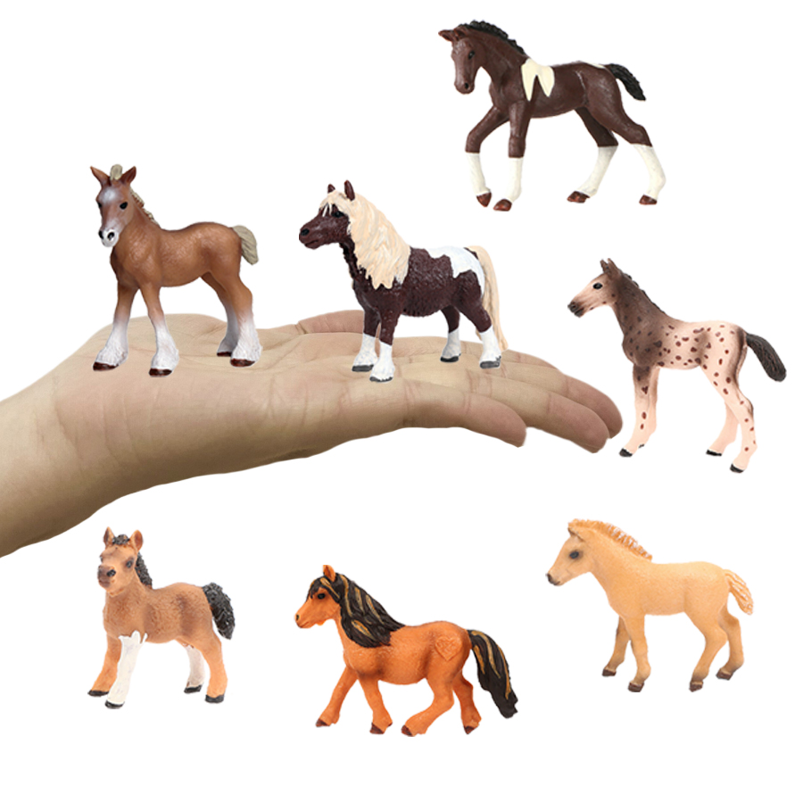 รูปปั้นม้า ของเล่นรูปสัตว์ในฟา - Kids Toys Horse บทวิจารณ์และราคา