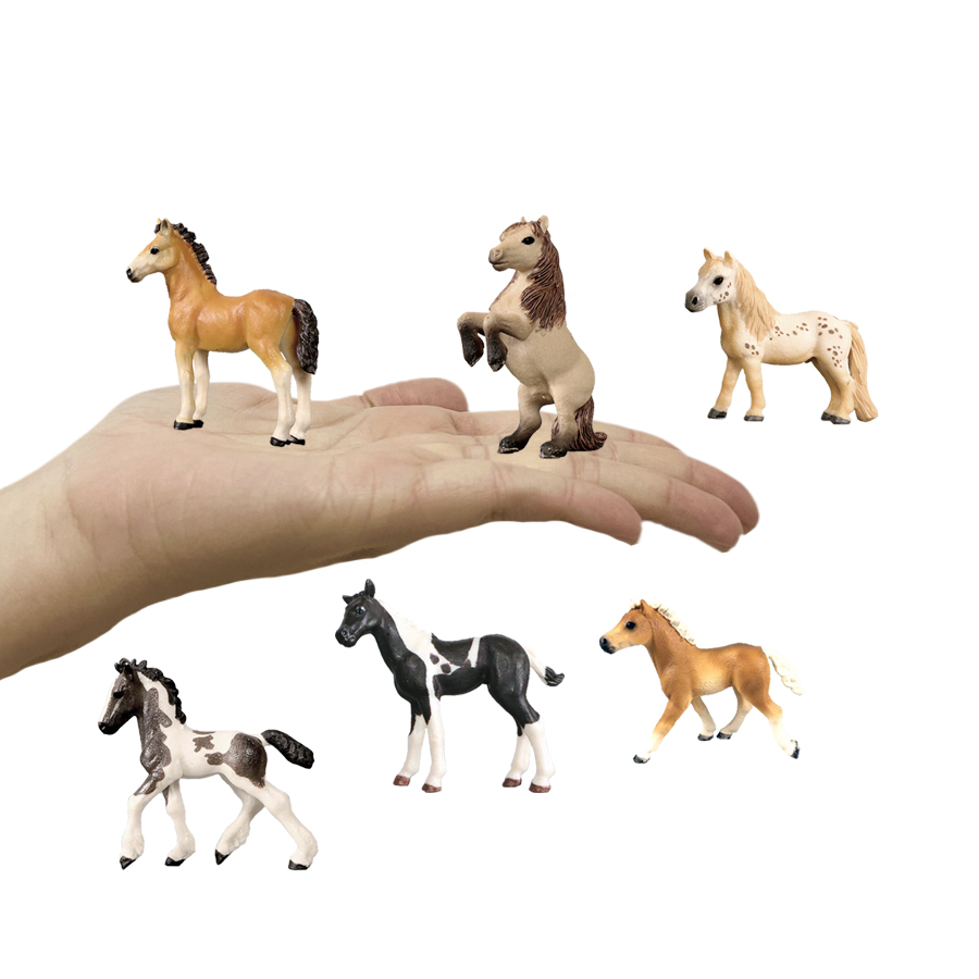 รูปปั้นม้า ของเล่นรูปสัตว์ในฟา - Kids Toys Horse บทวิจารณ์และราคา