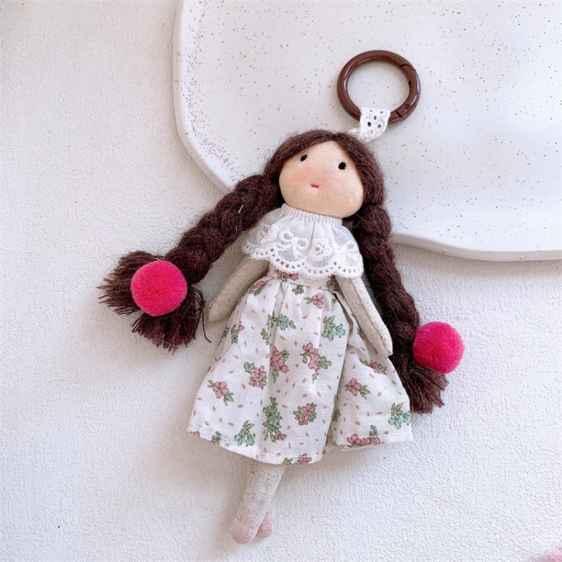 พวงกุญแจตุ๊กตาถักเปียน่ารัก สา - Kids Toys Supplier บทวิจารณ์และราคา
