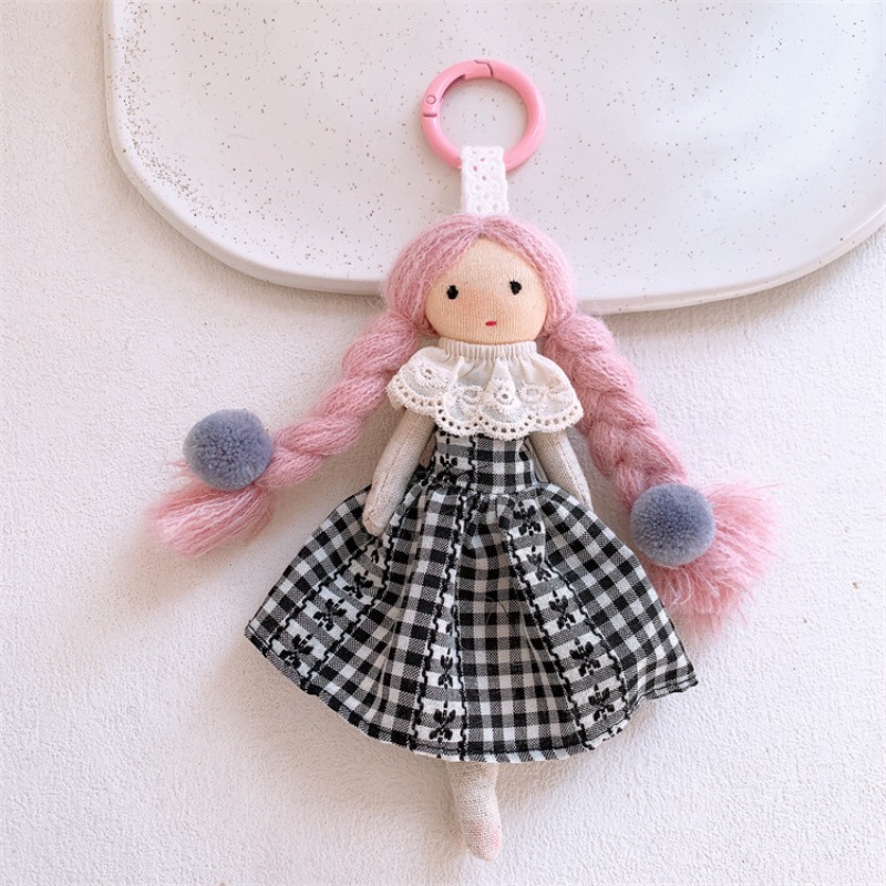 พวงกุญแจตุ๊กตาถักเปียน่ารัก สา - Kids Toys Supplier บทวิจารณ์และราคา