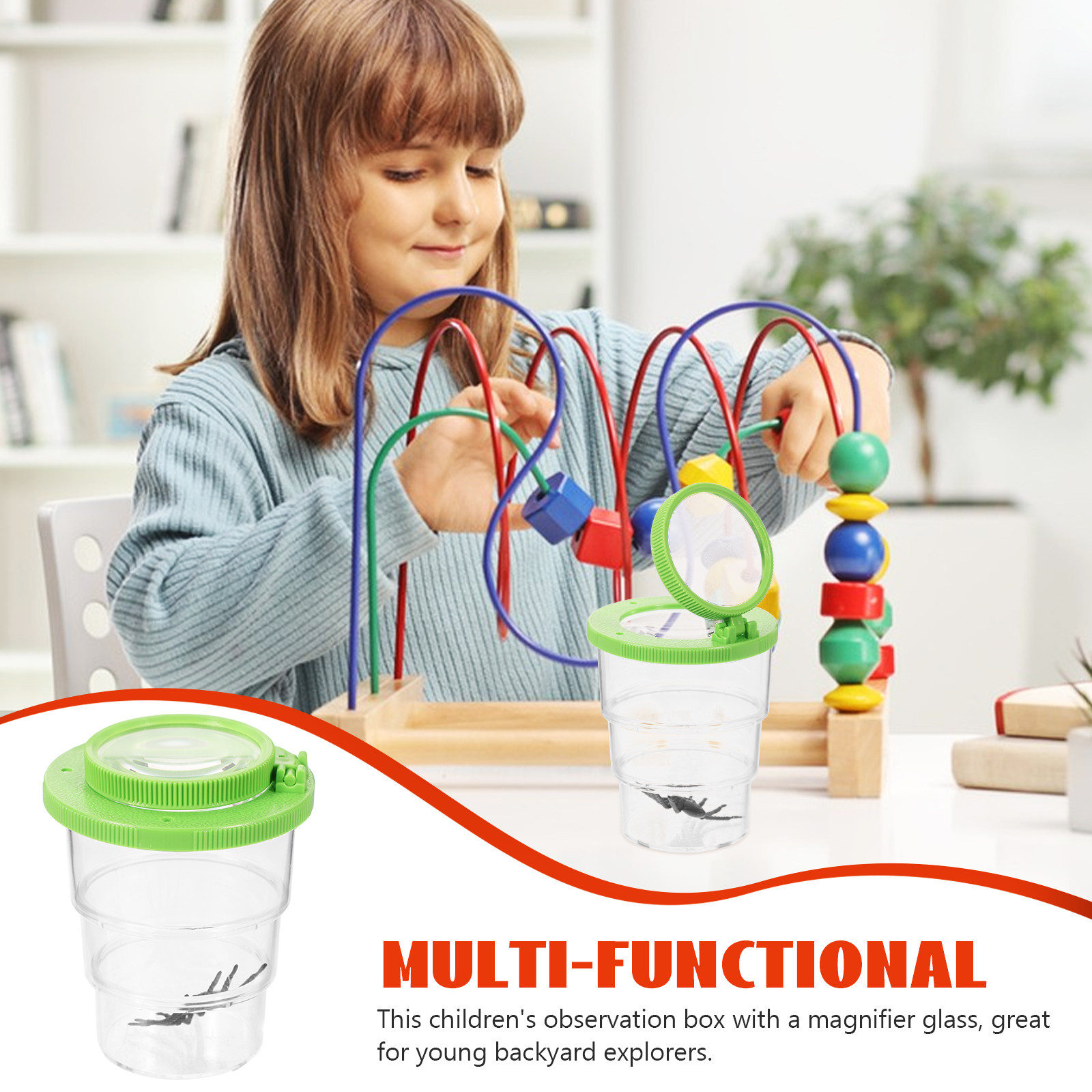 กล่องสังเกตแมลงสำหรับเด็ก พร้อ - Kids Toys Learning บทวิจารณ์และราคา