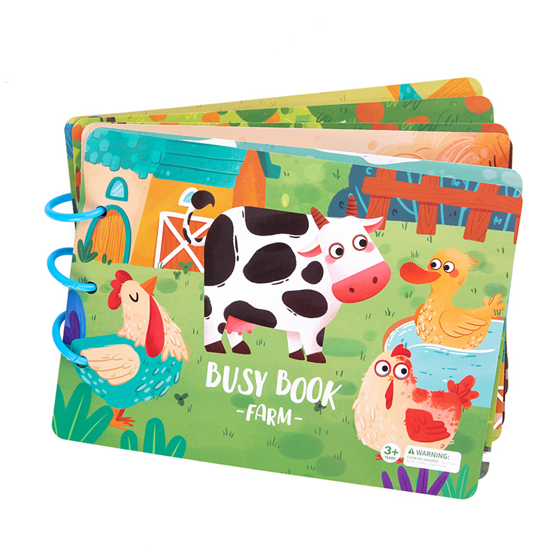 สติกเกอร์ Quiet Book ปริศนาเกม - Kids Quiet Toys บทวิจารณ์และราคา