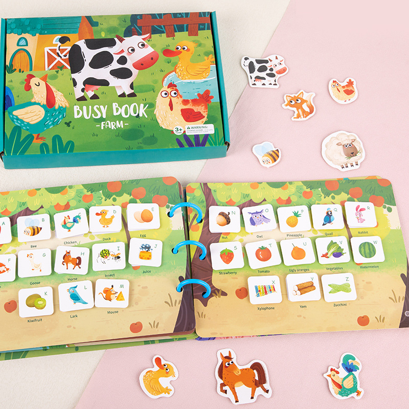 สติกเกอร์ Quiet Book ปริศนาเกม - Kids Quiet Toys บทวิจารณ์และราคา