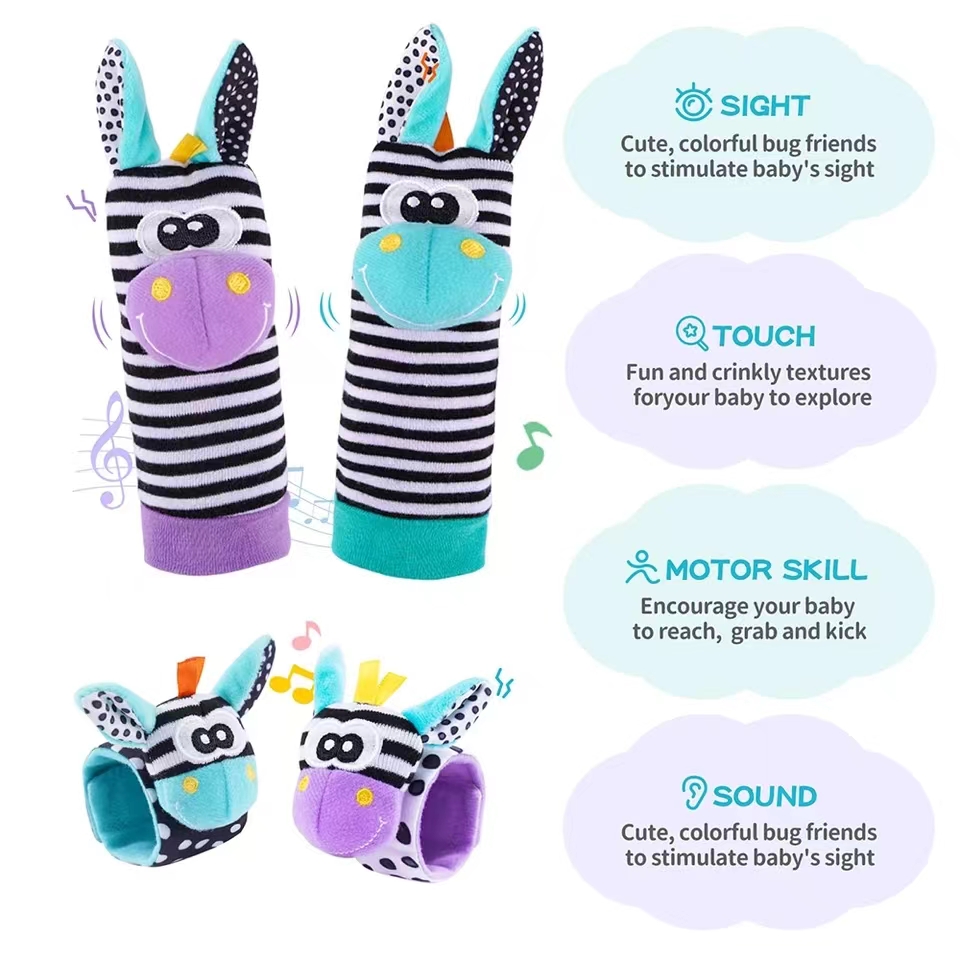 ข้อมือเด็กทารกถุงเท้าของเล่น0- - Kids Toys Learning บทวิจารณ์และราคา