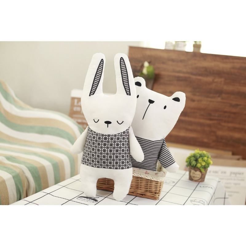 ตุ๊กตาผ้าฝ้ายรูปกระต่าย หมี ยู - Unicorn Stuffed Toy บทวิจารณ์และราคา