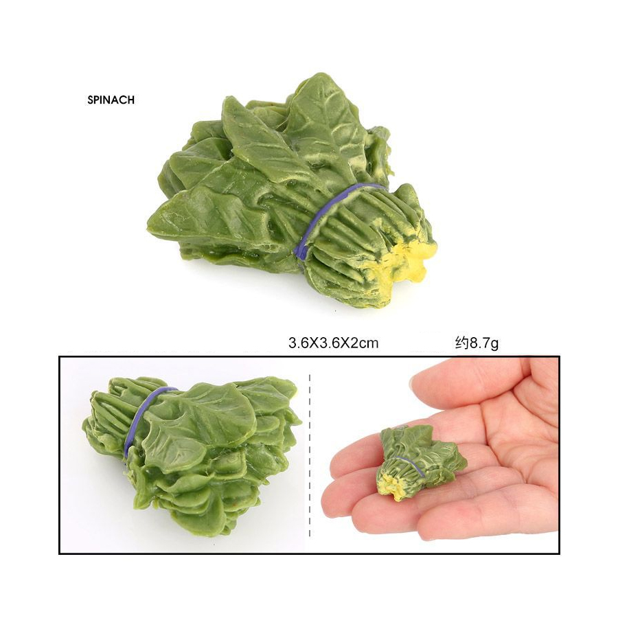 ผักที่สมจริงรุ่นตัวเลขกะหล่ําป - Kids Toys Learning บทวิจารณ์และราคา