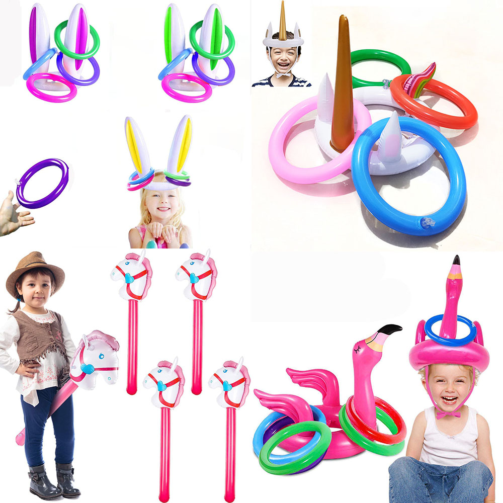 ลูกโป่งรูปม้าเป่าลมรูปม้ายูนิค - Kids Toys Horse บทวิจารณ์และราคา