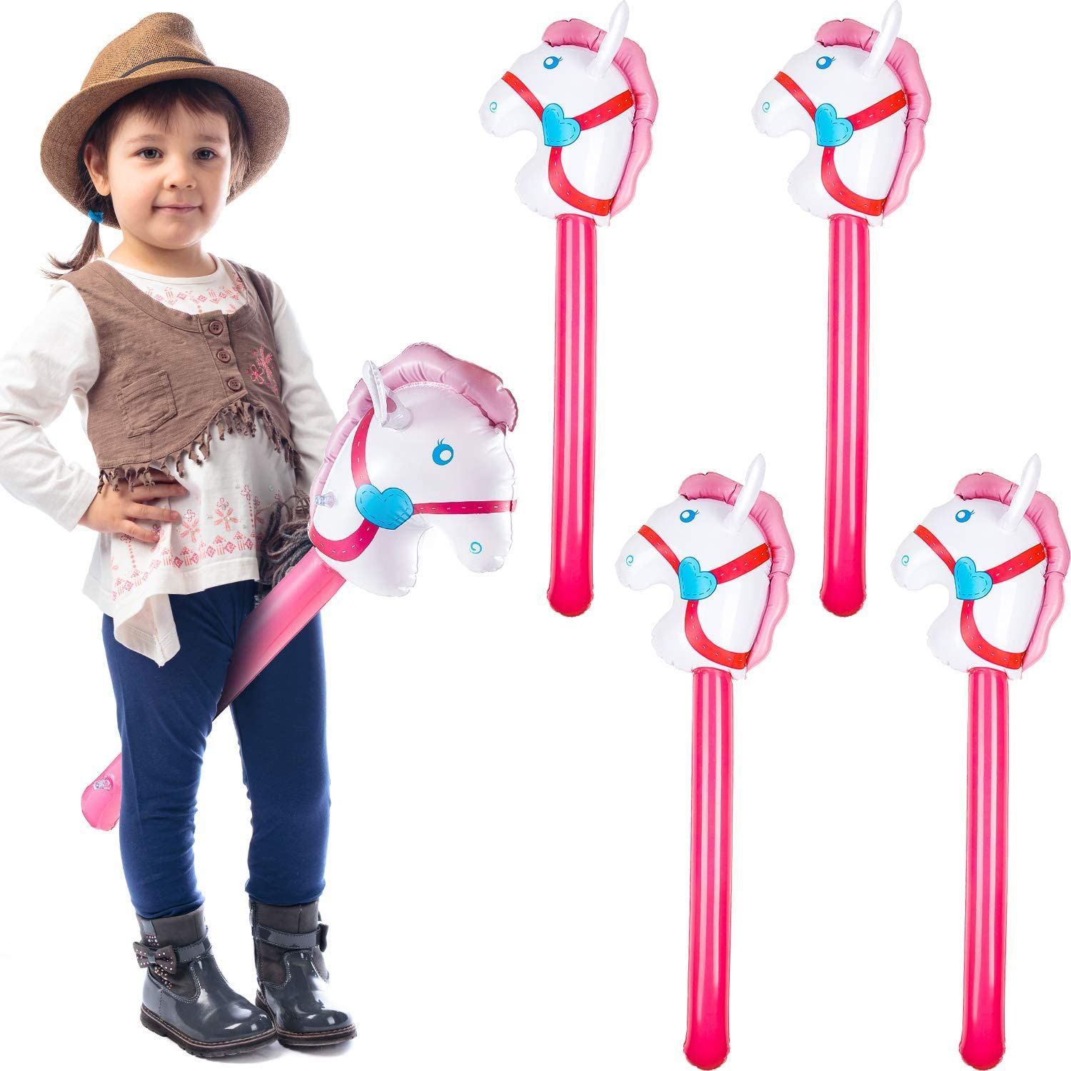 ลูกโป่งรูปม้าเป่าลมรูปม้ายูนิค - Kids Toys Horse บทวิจารณ์และราคา
