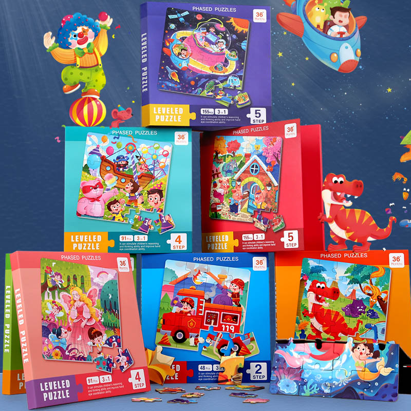 ตัวต่อแม่เหล็กไม้ลายการ์ตูน หน - Kids Quiet Toys บทวิจารณ์และราคา