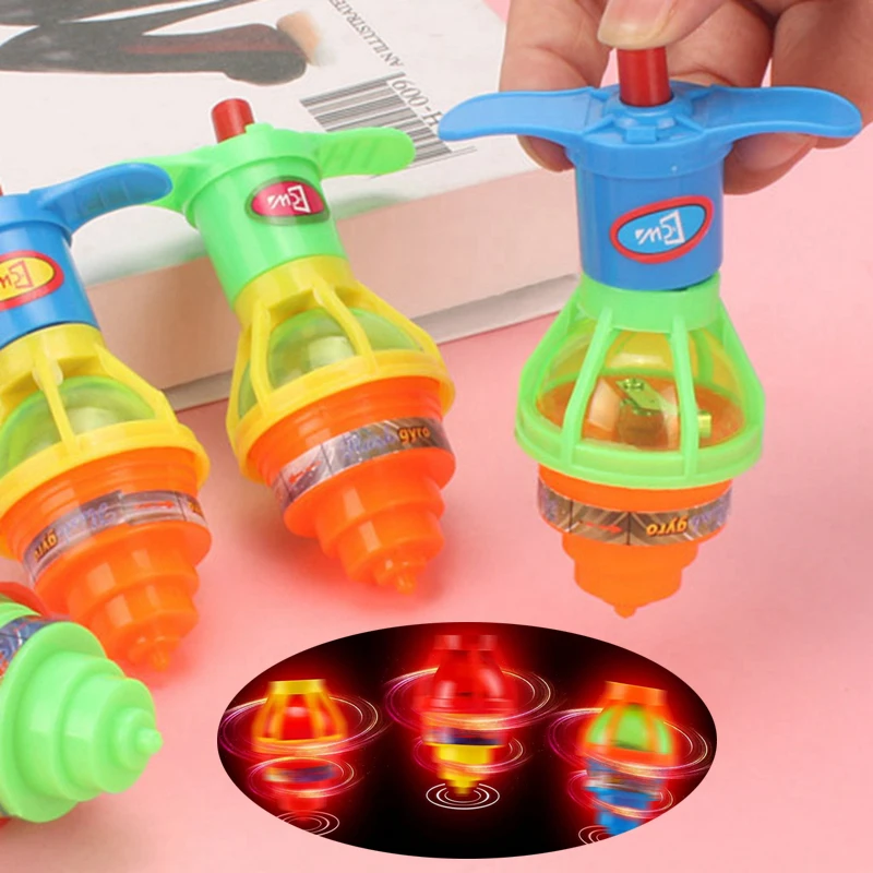 10-20PCเรืองแสงหมุนGyroของเล่น - Kids Toys 10 Year Old บทวิจารณ์และราคา