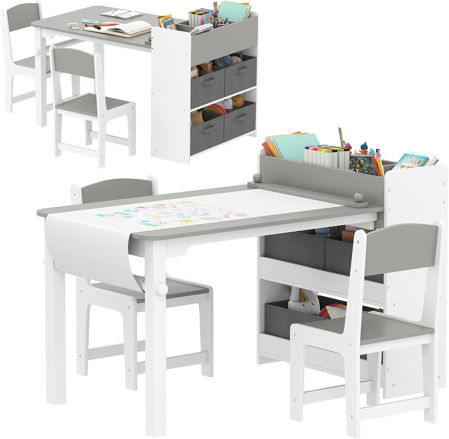 ชุดโต๊ะศิลปะสำหรับเด็กพร้อมขาต - Kids Art Easel บทวิจารณ์และราคา