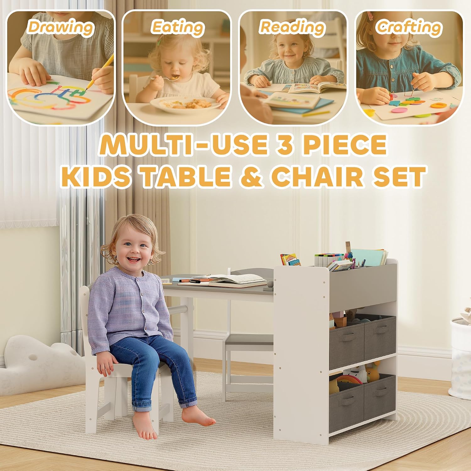 ชุดโต๊ะศิลปะสำหรับเด็กพร้อมขาต - Kids Art Easel บทวิจารณ์และราคา