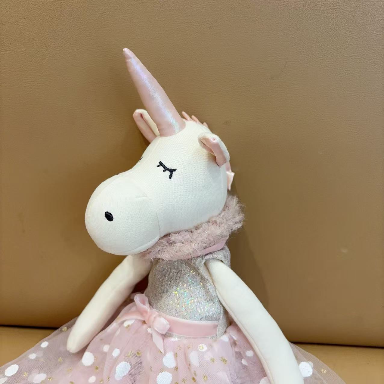 ตุ๊กตายูนิคอร์นสีชมพูขนาด 38 ซ - Unicorn Stuffed Toy บทวิจารณ์และราคา