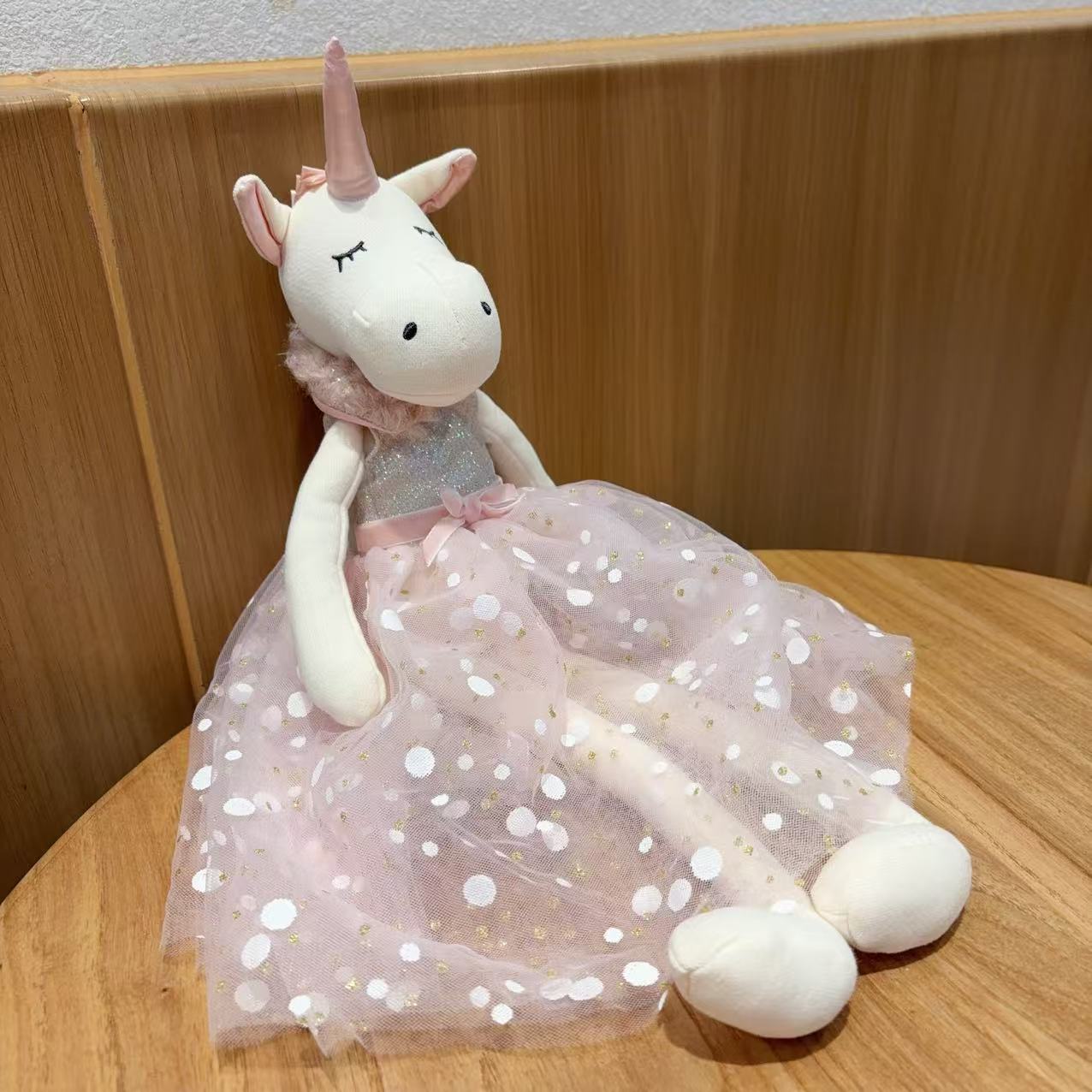ตุ๊กตายูนิคอร์นสีชมพูขนาด 38 ซ - Unicorn Stuffed Toy บทวิจารณ์และราคา