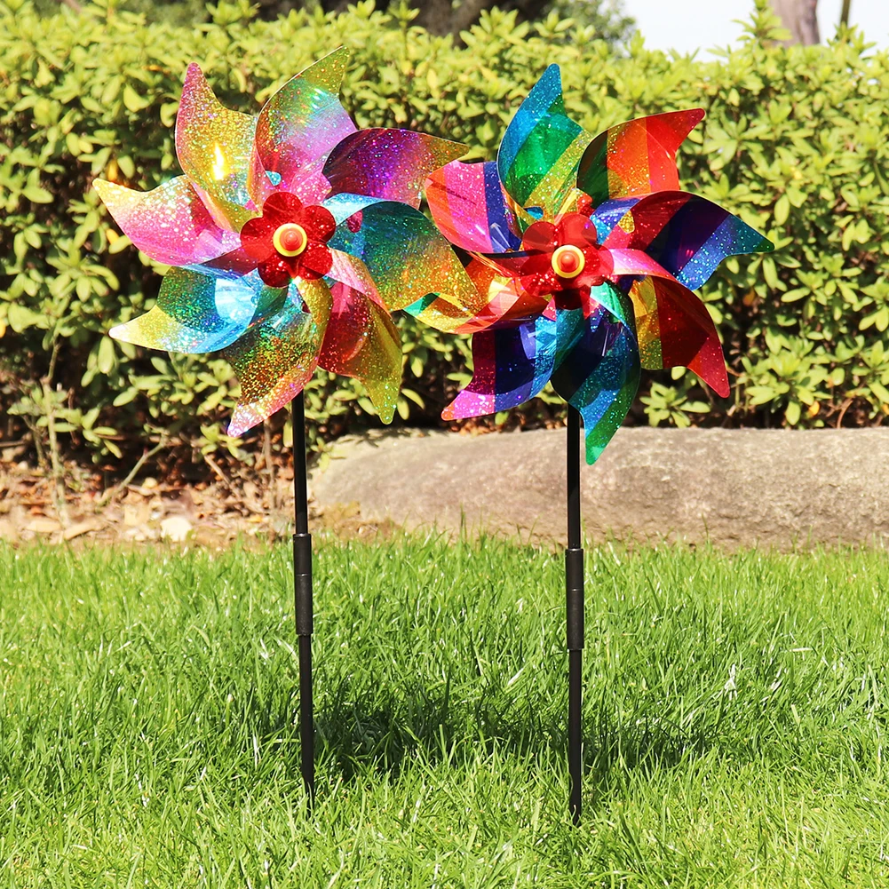 Windmill Bird Repellent ตกแต่ง - Kids Yard Toys บทวิจารณ์และราคา