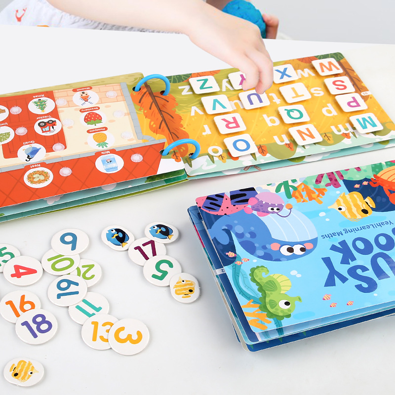 หนังสือกิจกรรมสำหรับเด็กเล็กแบ - Kids Quiet Toys บทวิจารณ์และราคา