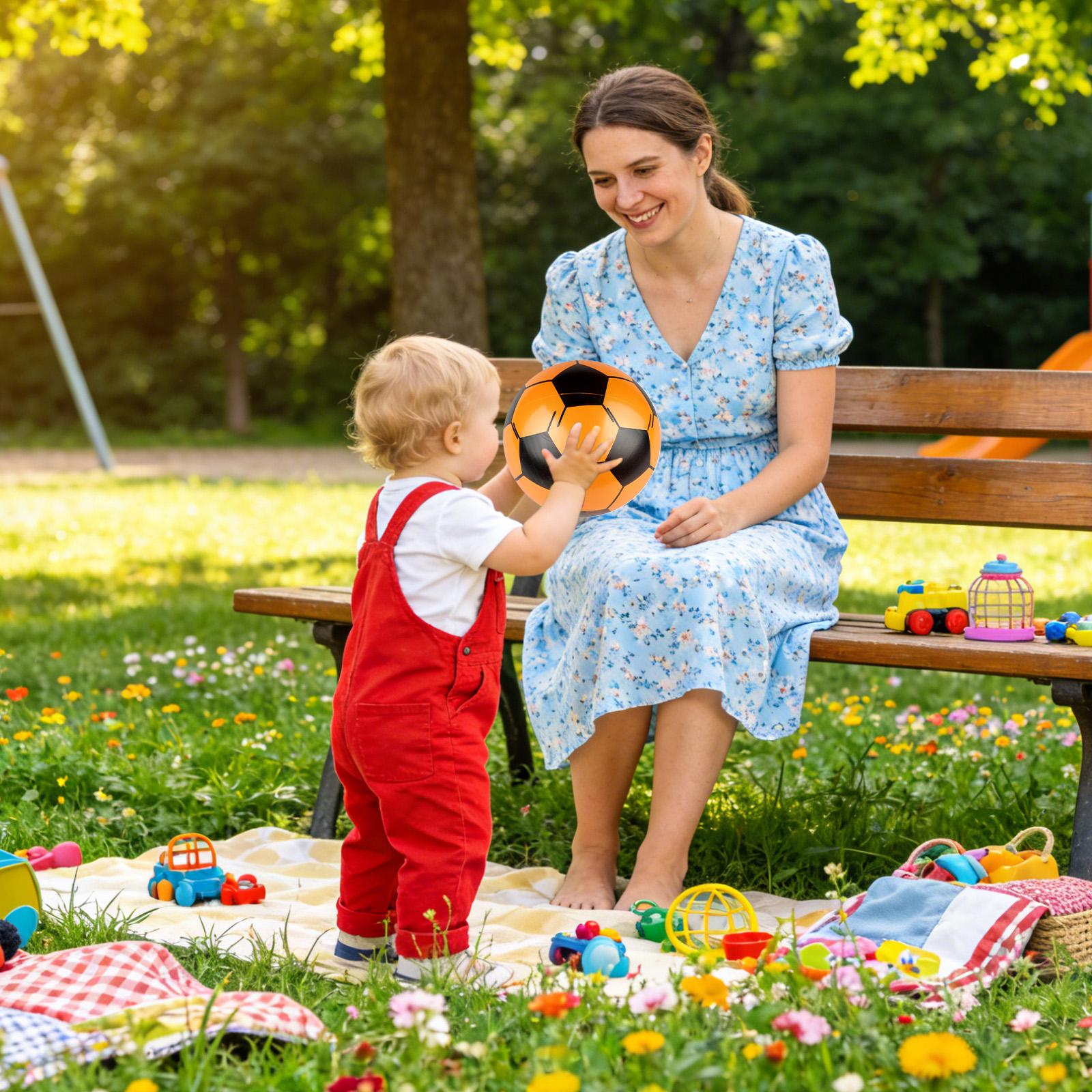 ลูกฟุตบอลเป่าลม 6 ชิ้น ของเล่น - Kids Yard Toys บทวิจารณ์และราคา