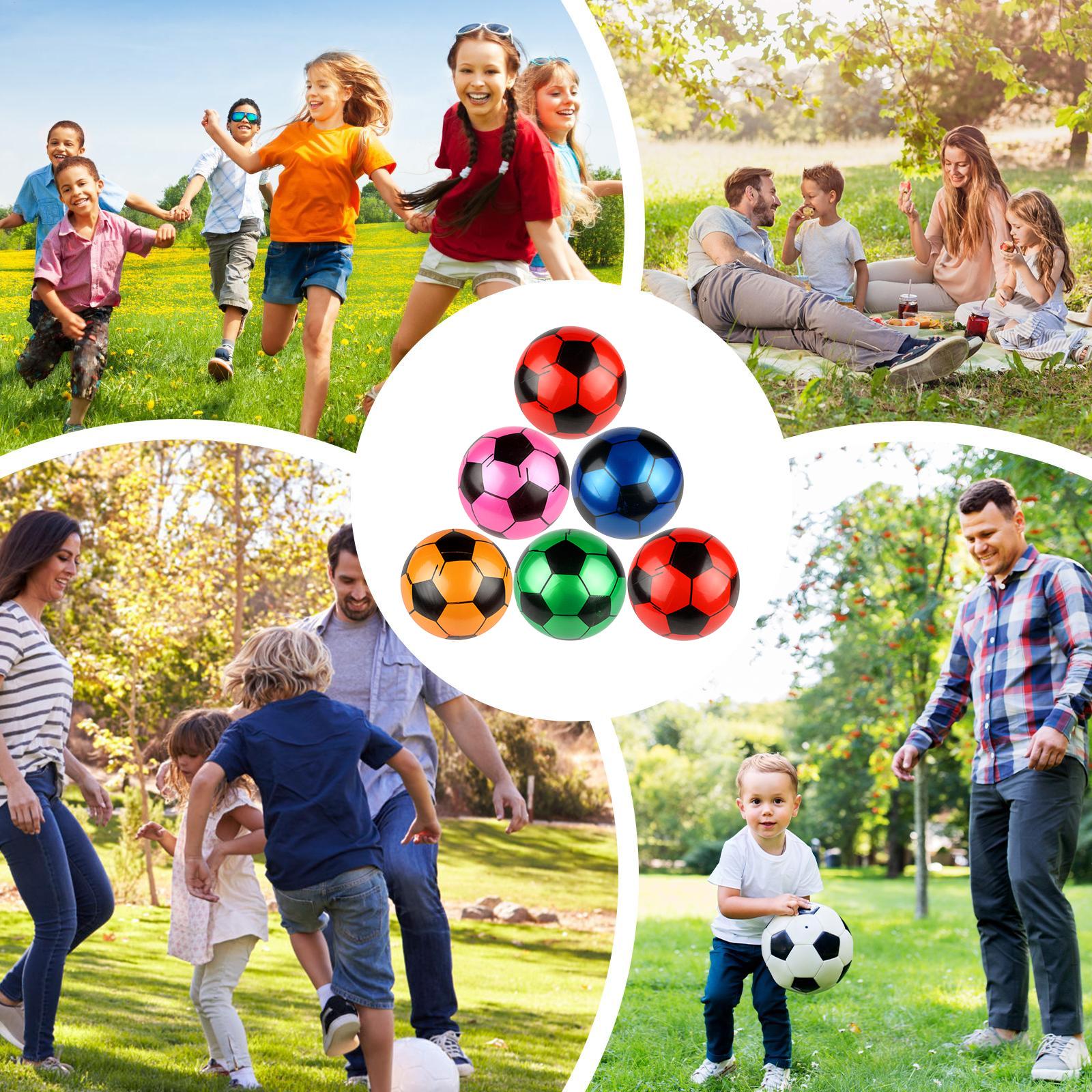 ลูกฟุตบอลเป่าลม 6 ชิ้น ของเล่น - Kids Yard Toys บทวิจารณ์และราคา