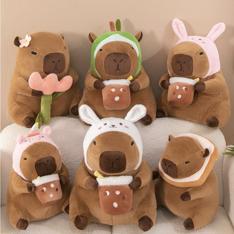 ตุ๊กตาคาปิบาร่าจำลอง ตุ๊กตาคาป - Unicorn Stuffed Toy บทวิจารณ์และราคา