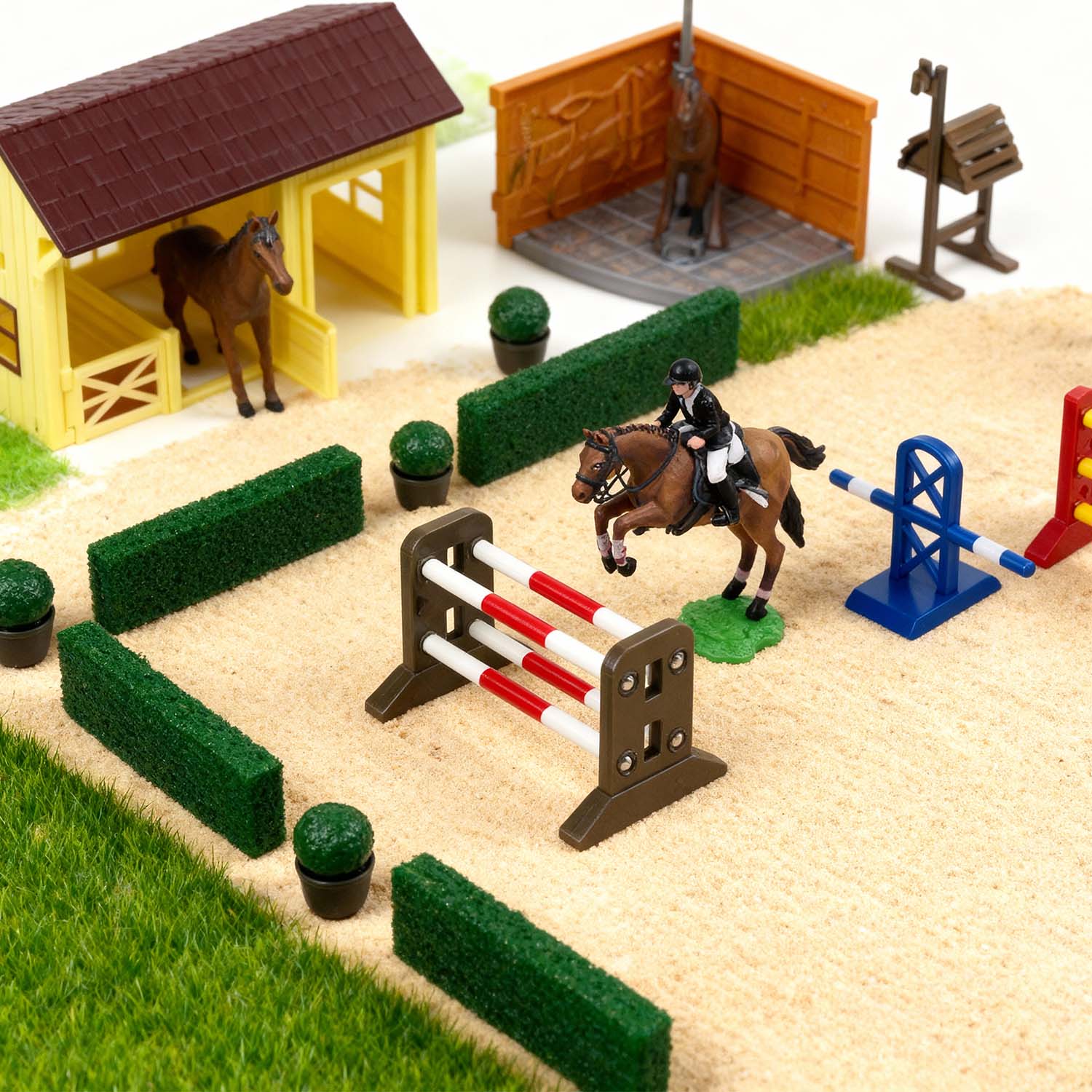 ชุดของเล่นจำลองคอกม้า ฟาร์มม้า - Kids Toys Horse บทวิจารณ์และราคา
