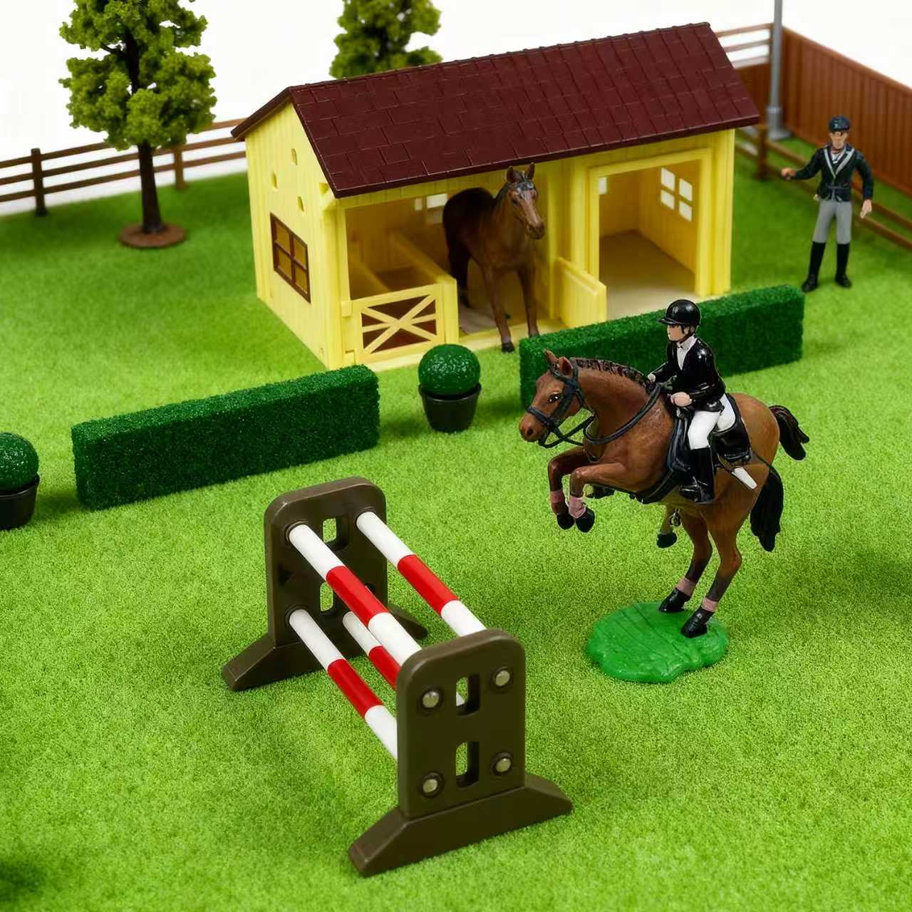 ชุดของเล่นจำลองคอกม้า ฟาร์มม้า - Kids Toys Horse บทวิจารณ์และราคา